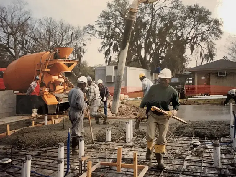 Concrete work by Concrete Placement, LLC