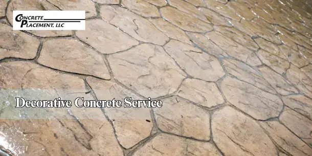 Concrete slab work by Concrete Placement, LLC