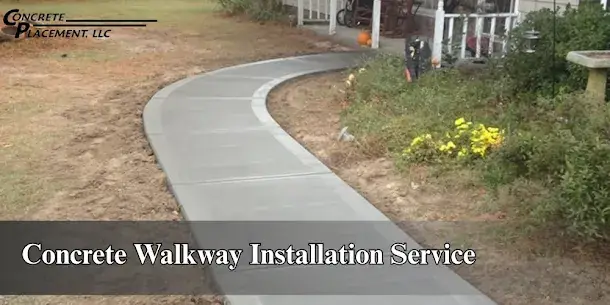 Finished concrete project by Concrete Placement, LLC